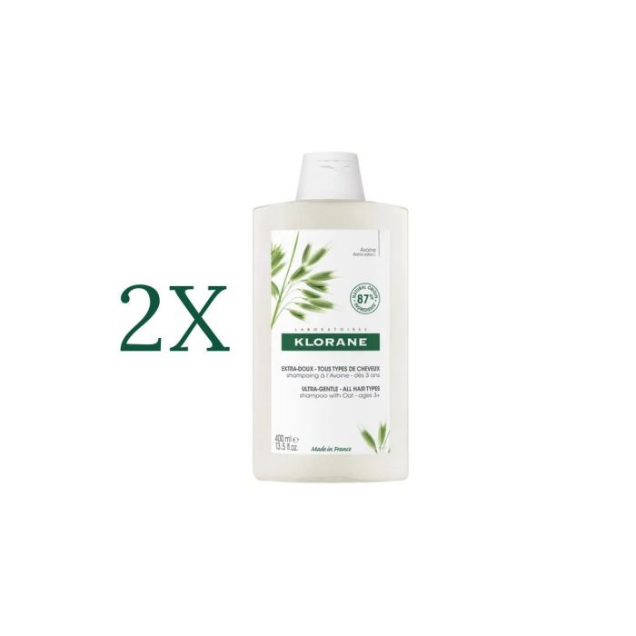 Klorane champú avena 400 ml Duplo Farmacia Rueda de Lecea