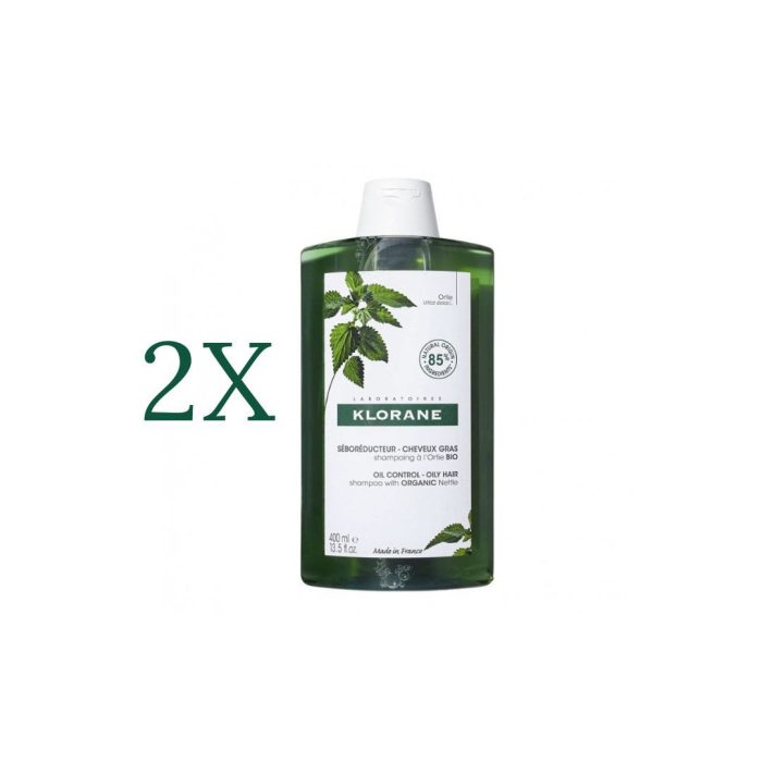 Klorane champú ortiga 400 ml Duplo Farmacia Rueda de Lecea