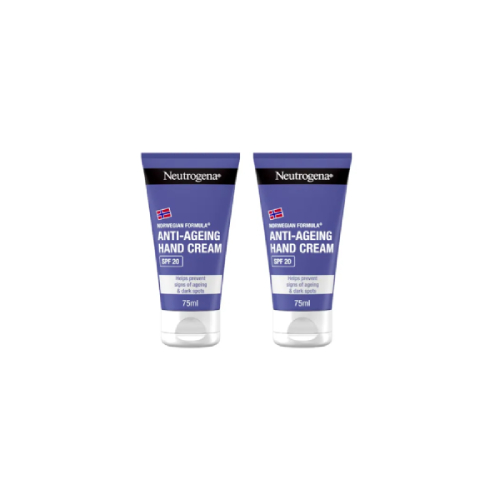Neutrogena crema de manos anti ageing spf20 2x75ml Farmacia Rueda de Lecea