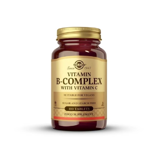 Solgar vitamina B-complex con vitamina c 100 capsulas Farmacia Rueda De Lecea