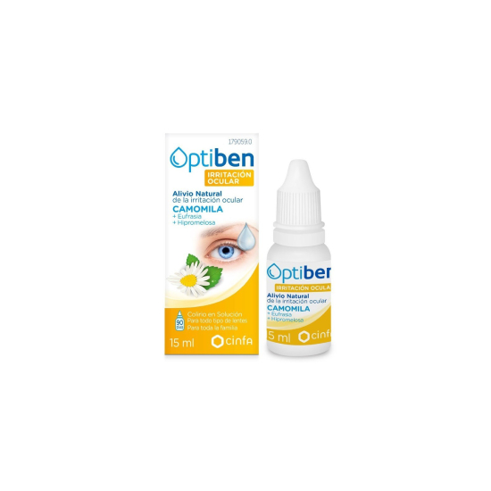 Optiben irrtacion ocular Farmacia Rueda de Lecea